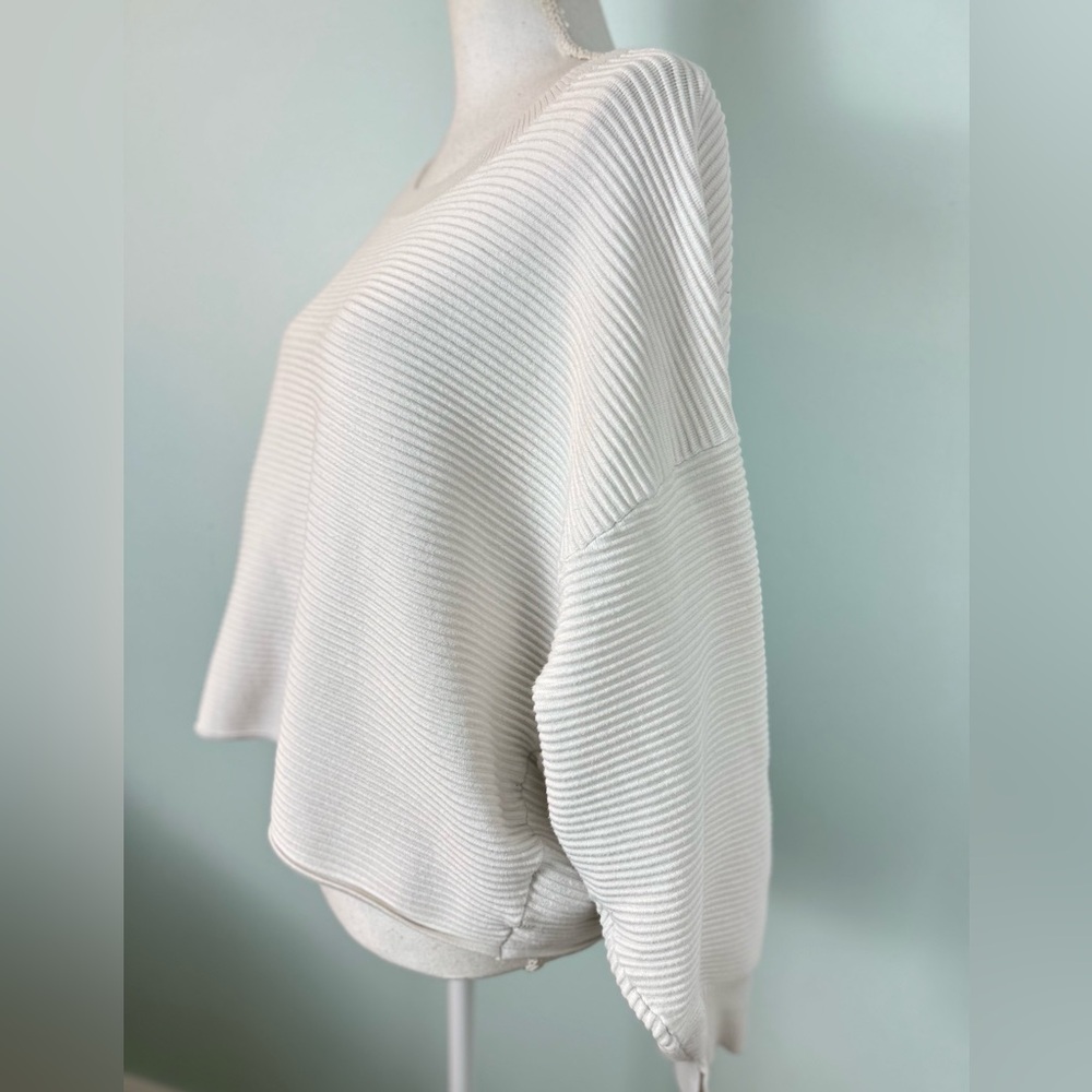 Offline by Aerie Ribbed Oversized Cropped Sweater with Dolman Sleeves - Picture 5 of 10